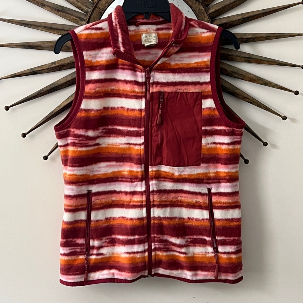 Vintage Telluride Clothing Co Fleece Vest Sz M